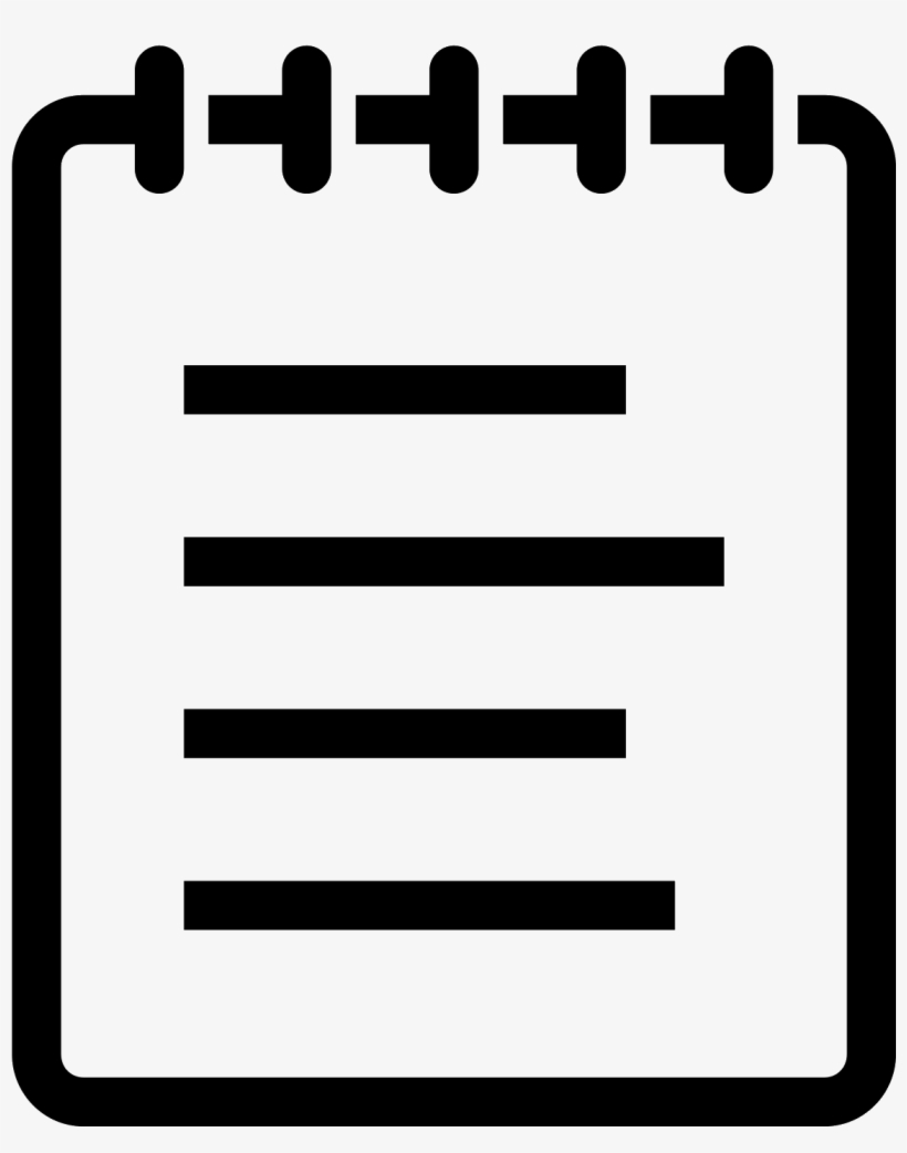 Notepad Icon Download at Collection of Notepad Icon Download free for personal use