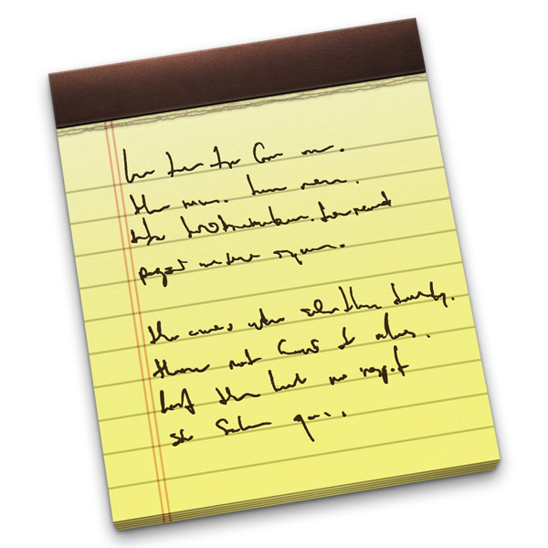 The Osx Notes App Icon Simplify 600x600 The Osx Notes App Icon Simplify