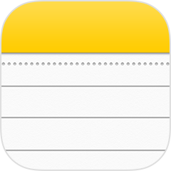 Notes App Icon 240x240 Notes App Icon
