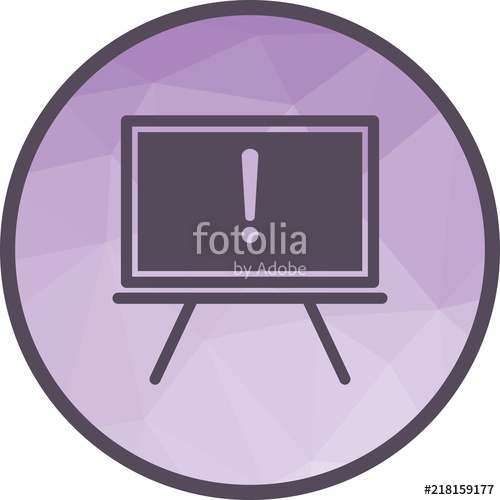 500x500 Notice Board Icon Stock Image And Royalty Free Vector