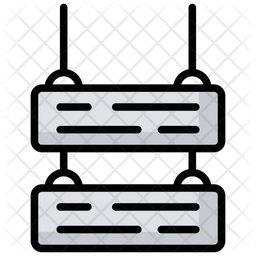 256x256 Noticeboard Icon Of Colored Outline Style