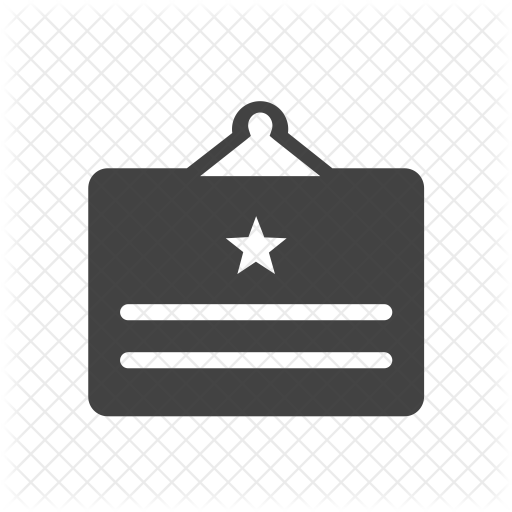 512x512 Noticeboard Icon Of Glyph Style