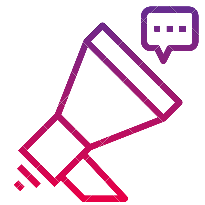 800x800 Promotion Notice Megaphone Icon