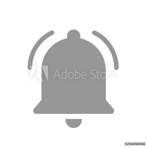 500x500 Notification Bell Icon Black