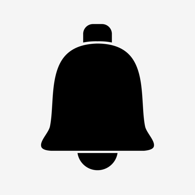 640x640 Bell Vector Icon, Alert, Bell, Notification Icon Png And Vector