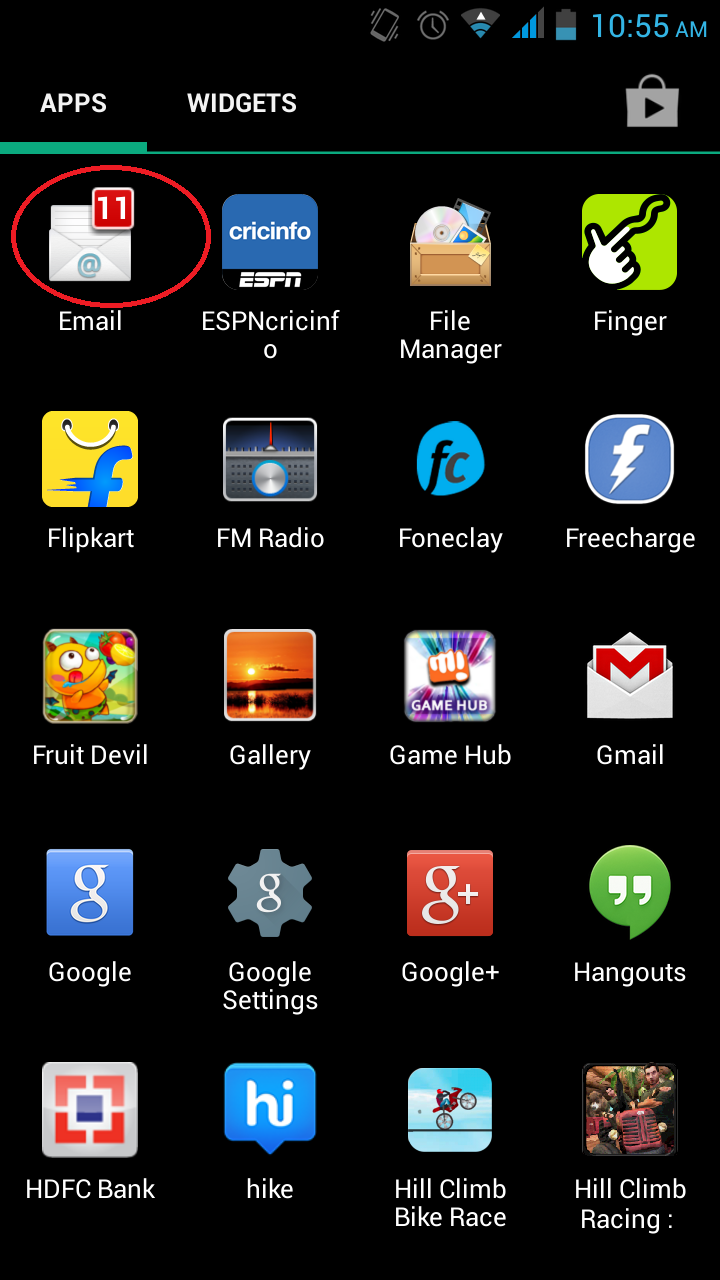 Notification count on icon android at vectorified collection of