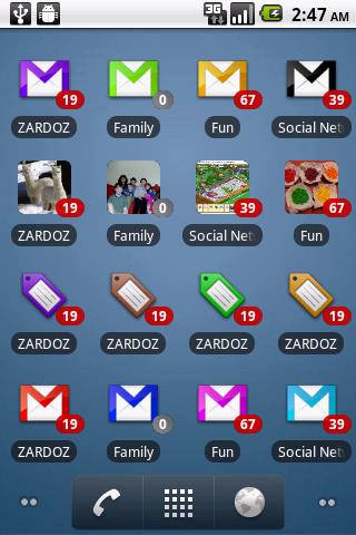 320x480 Android Show Notifications On Launcher Icon
