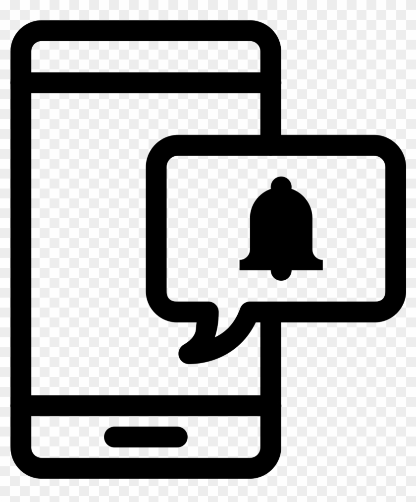 840x1012 Push Notifications Filled Icon