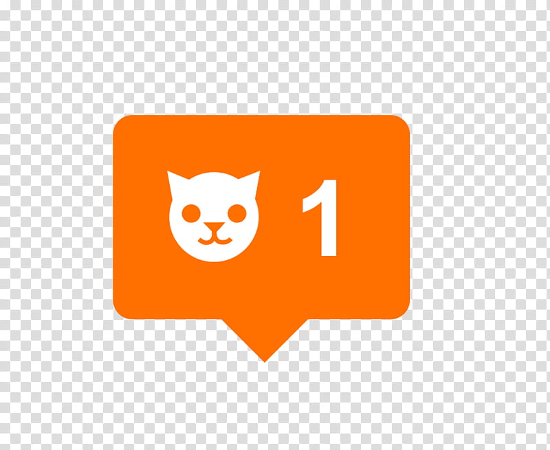 800x654 Giddylizer S, Orange And White Notification Icon Transparent