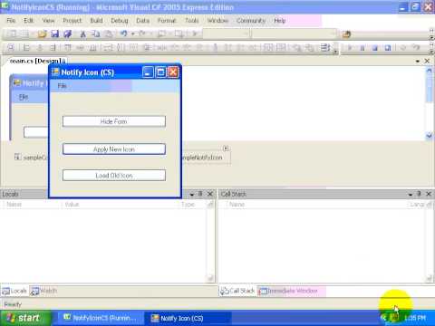 480x360 Lesson How To Create A System Tray Application Using