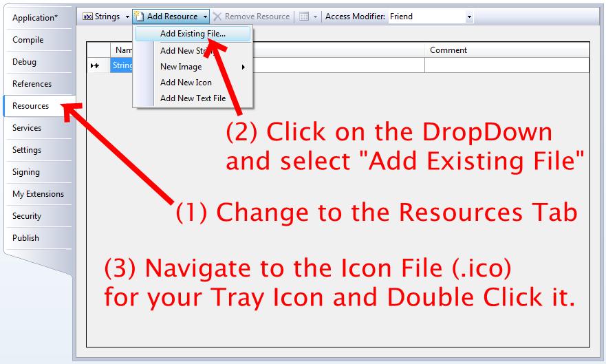 881x529 Building A Formless Winforms Application With A Notifyicon In Vb