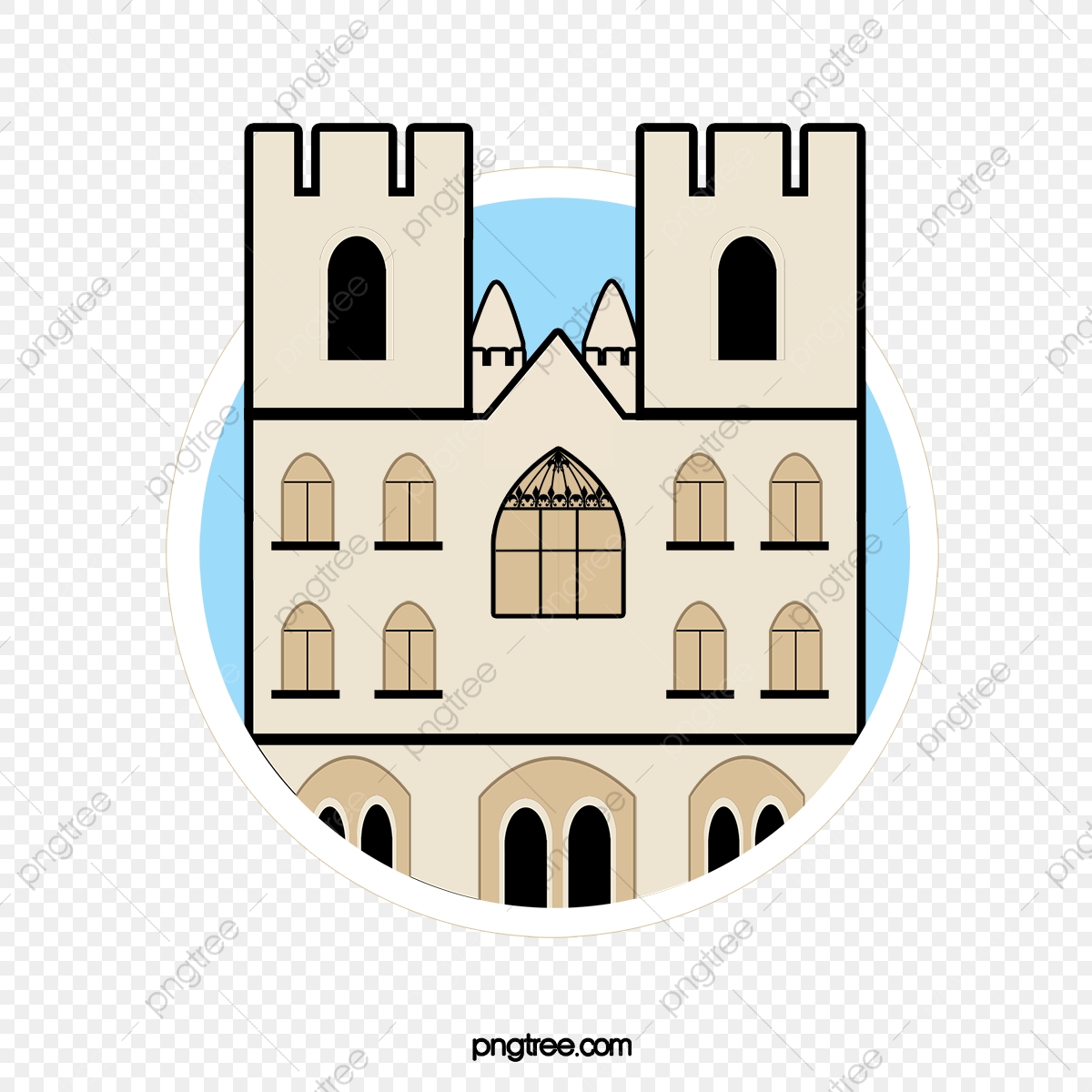 1200x1200 Notre Dame Icon, France, Paris, Notre Dame Png Transparent Clipart