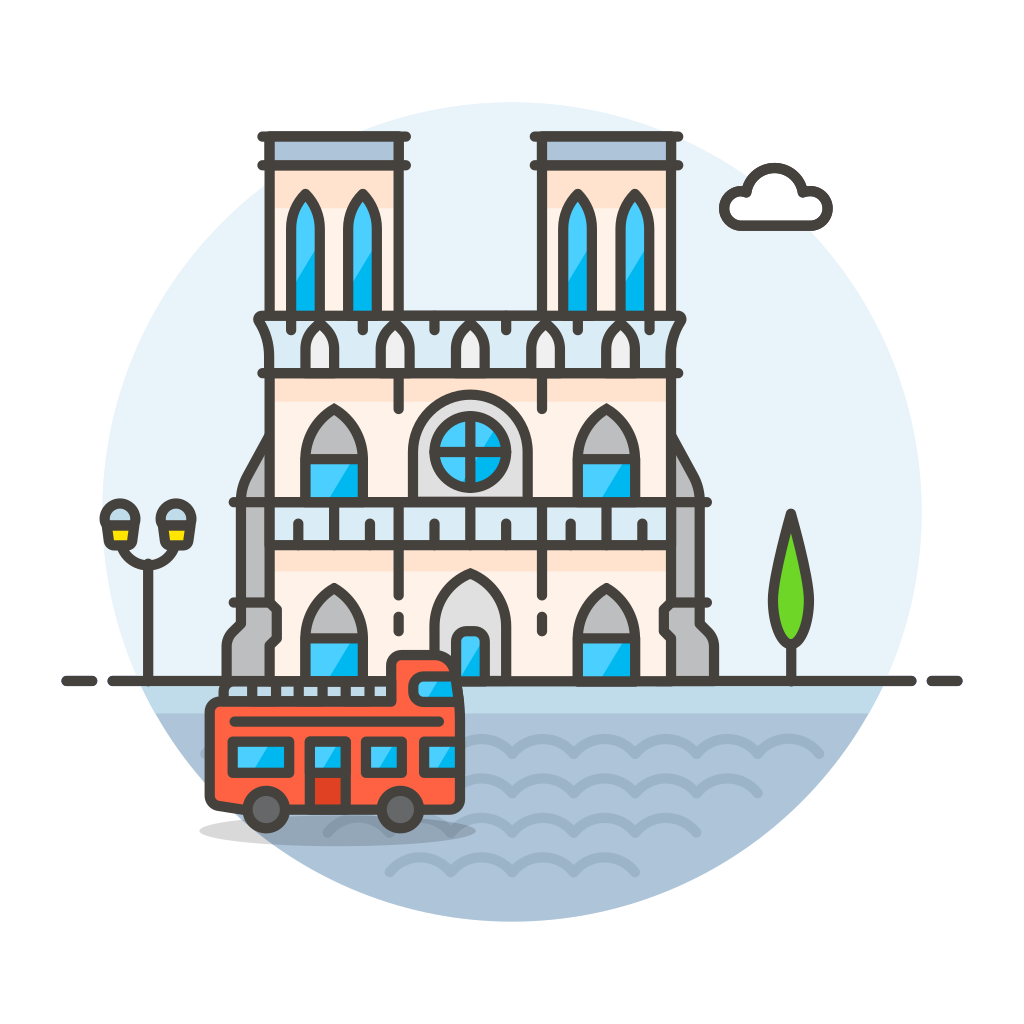 1024x1024 Notre Dame Icon Streamline Ux Free Iconset Streamline Icons