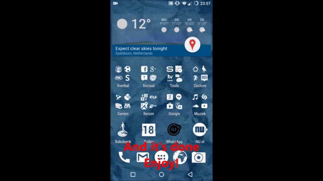 1280x720 Change Individual Icons On Nova Launcher Prime