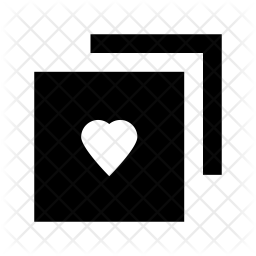 256x256 Romantic Novel Icon Of Glyph Style