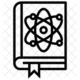 256x256 Science Book Icon Of Line Style