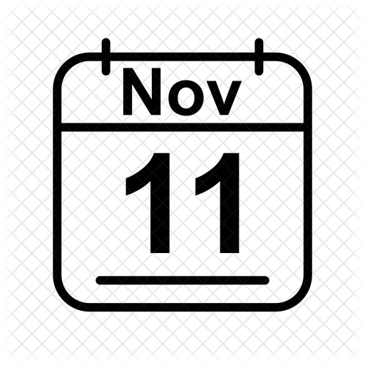 512x512 November Icon Of Line Style