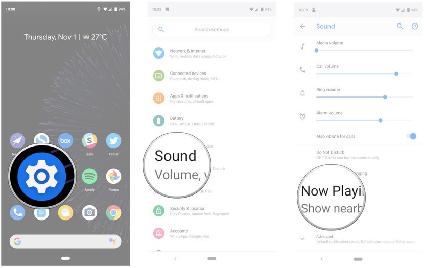 830x525 How To View 'now Playing' History On The Google Pixel And Xl