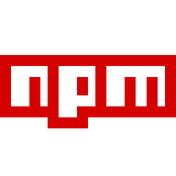 256x256 Npm Logo Icon Of Flat Style