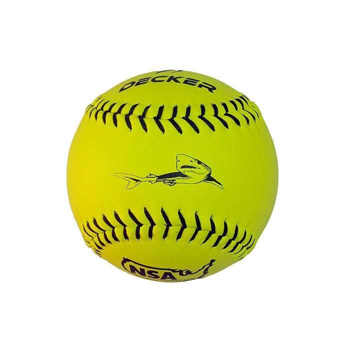 700x700 Decker Nsa Icon Black Stitch Inch Slowpitch Softball