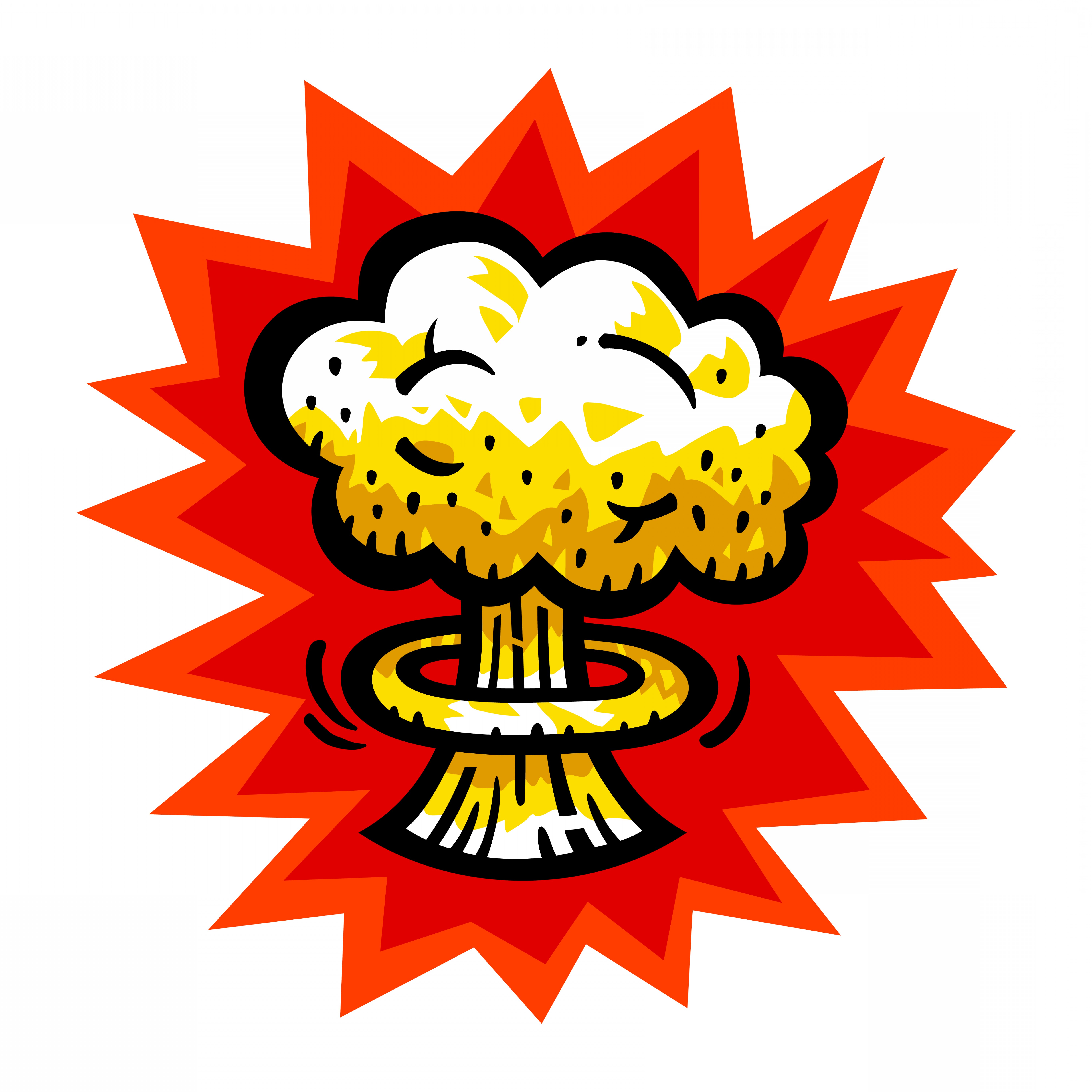 6000x6000 Nuclear Explosion Icon Vector Catamart