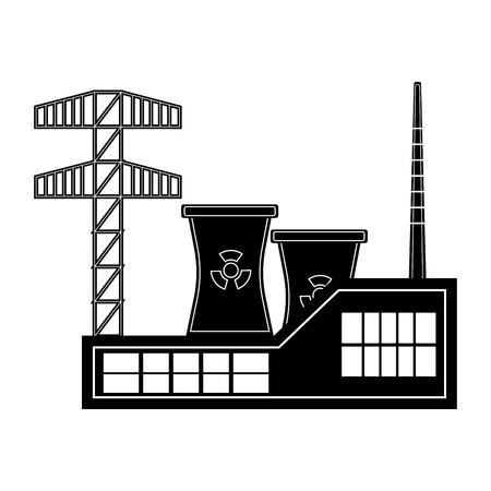 450x450 Nuclear Power Plant Icon Vector Illustration Design Royalty Free