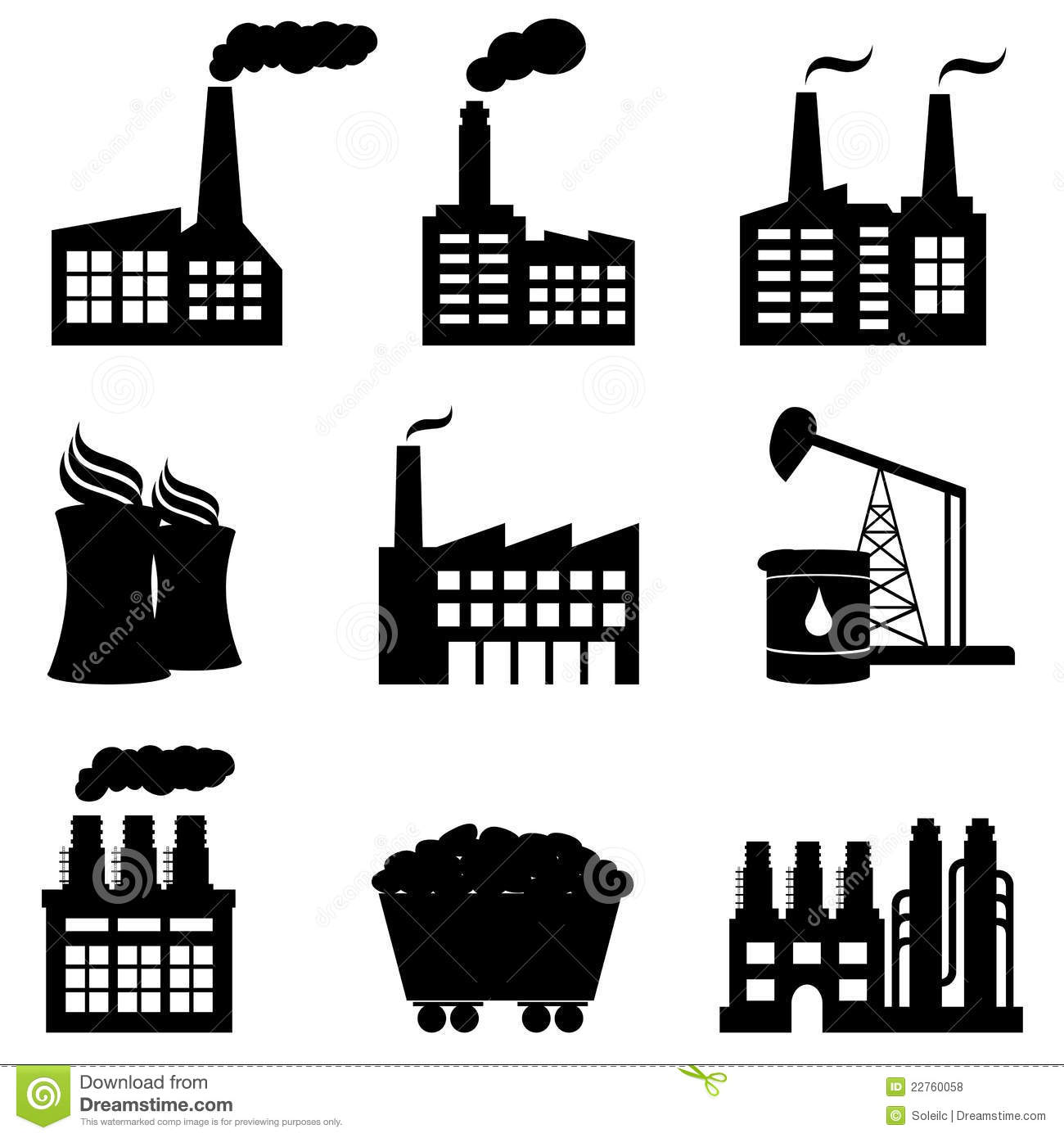 1300x1390 Coal Power Plant Icon Images