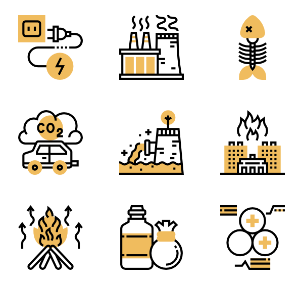 600x564 Nuclear Power Plant Icons