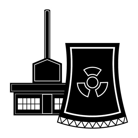 450x450 Nuclear Power Plant Icon Vector Illustration Design Royalty Free