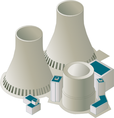 388x400 Nuclear Power Plant Icon Images