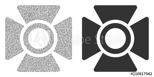 Searchlight Mosaic Icon Of Zero And Null Digits In Randomized 500x251 Searchlight Mosaic Icon Of Zero And Null Digits In Randomized