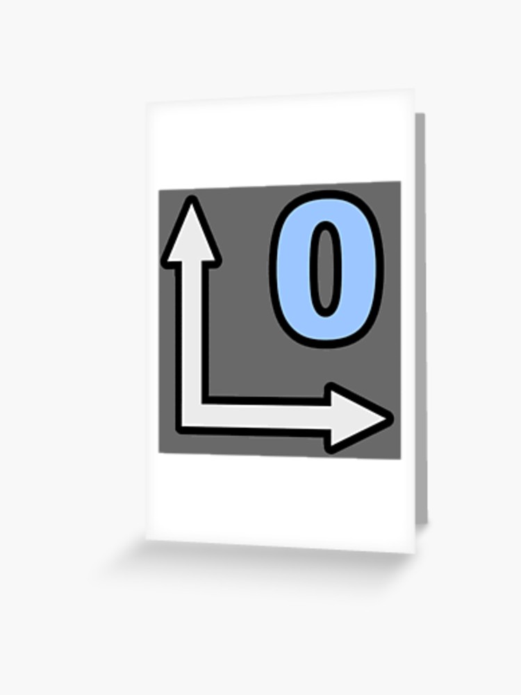 Cinema Null Icon Greeting Card 750x1000 Cinema Null Icon Greeting Card