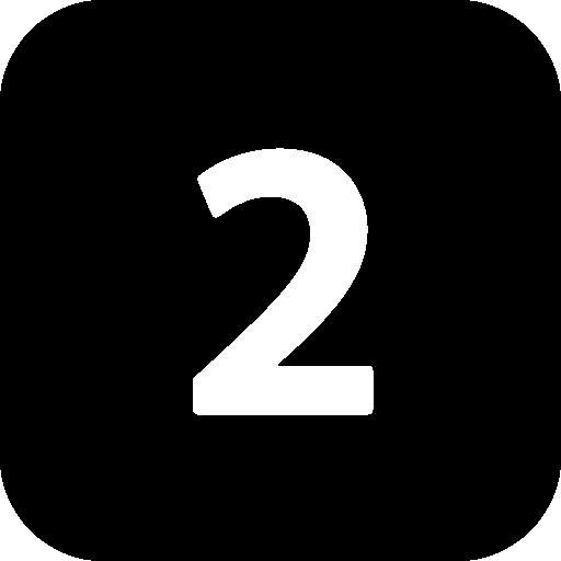 512x512 Numbers Black Icon Windows Iconset