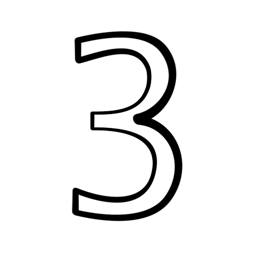 512x512 Icon Vector Number