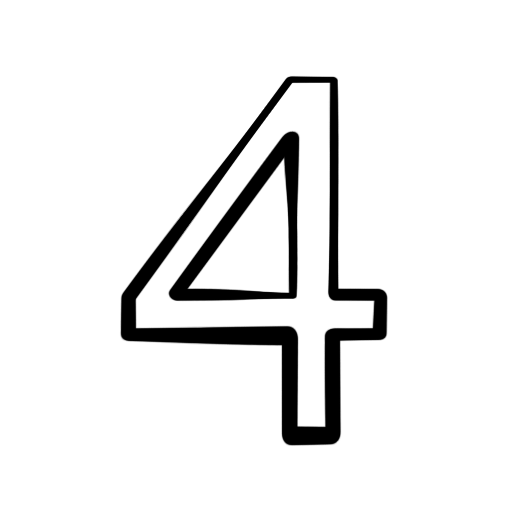 512x512 Number Save Png