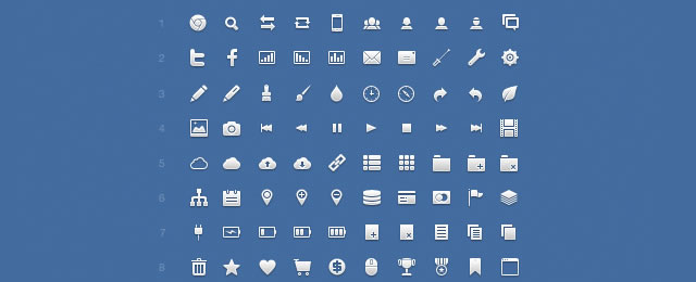 640x260 Top Free Icon Sets