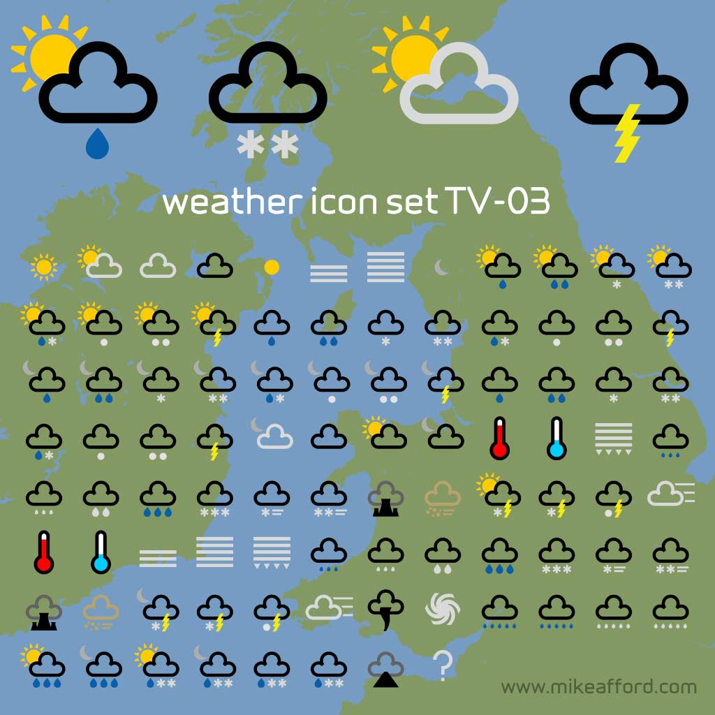 1024x1024 Weather Icon Set Tv Mike Afford Media