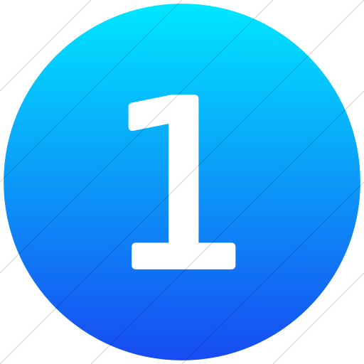 512x512 Iconsetc Flat Circle White On Ios Blue Gradient Alphanumerics