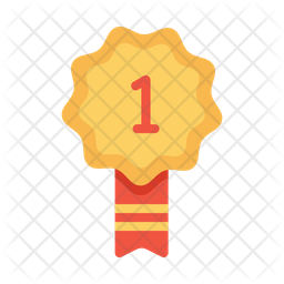 256x256 Office, Employee, Bedge, Label, Tag, Award, Number, One, First