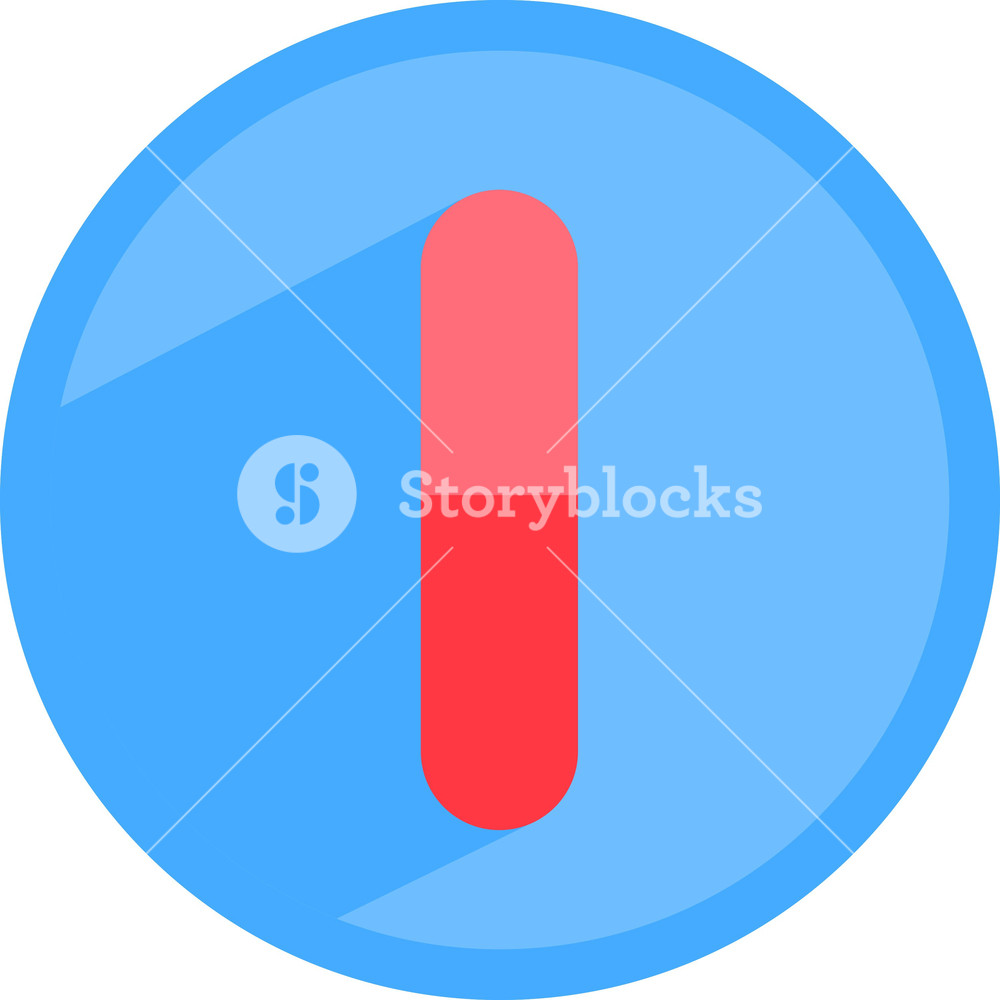 1000x1000 Roman Number One Icon Royalty Free Stock Image