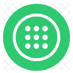 256x256 Numberpad Icon Of Flat Style
