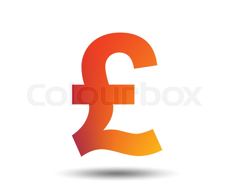 800x647 Pound Sign Icon Gbp Currency Symbol Stock Vector Colourbox