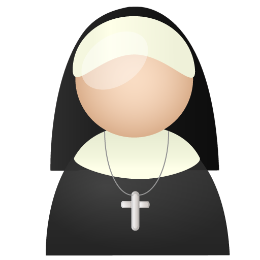 512x512 Nun Icon Religion People Iconset Dapino