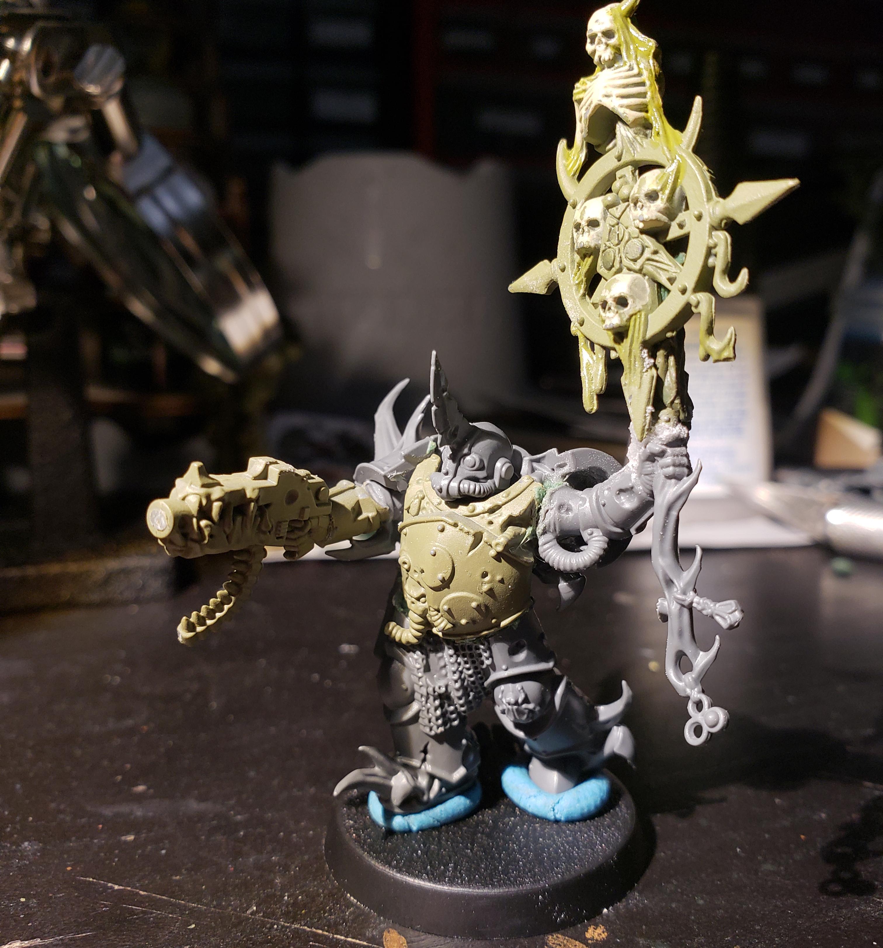 3024x3245 Nurgle Icon Bearer Conversion Wip