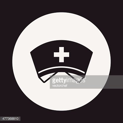 416x416 Nurse Hat Icon Premium Clipart