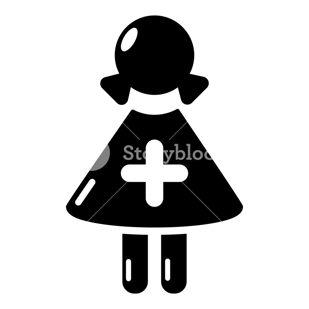 1000x1000 Nurse Icon Simple Illustration Of Nurse Vector Icon For Web