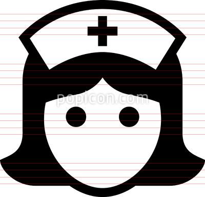 Vector Nurse Icon 400x383 Vector Nurse Icon