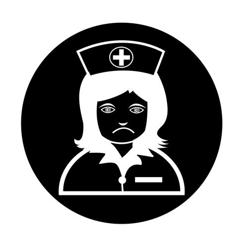 Nurse Icon Vector 490x490 Nurse Icon Vector