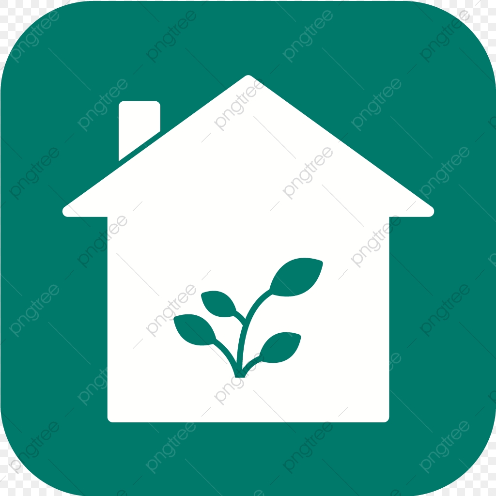 1024x1024 Vector Plant House Icon, Plant, House, Nursery Png And Vector