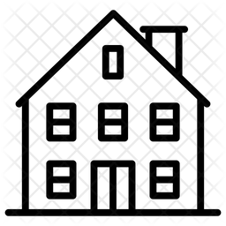 256x256 Nursing Home Icon Of Line Style